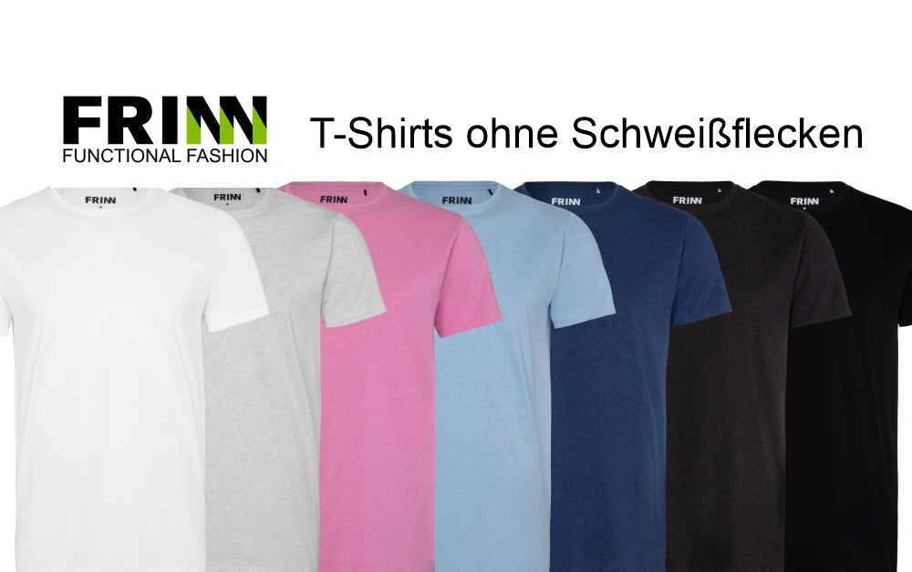 FRINN Funktionskleidung - Baumwolle T-Shirts ohne Schweißflecken